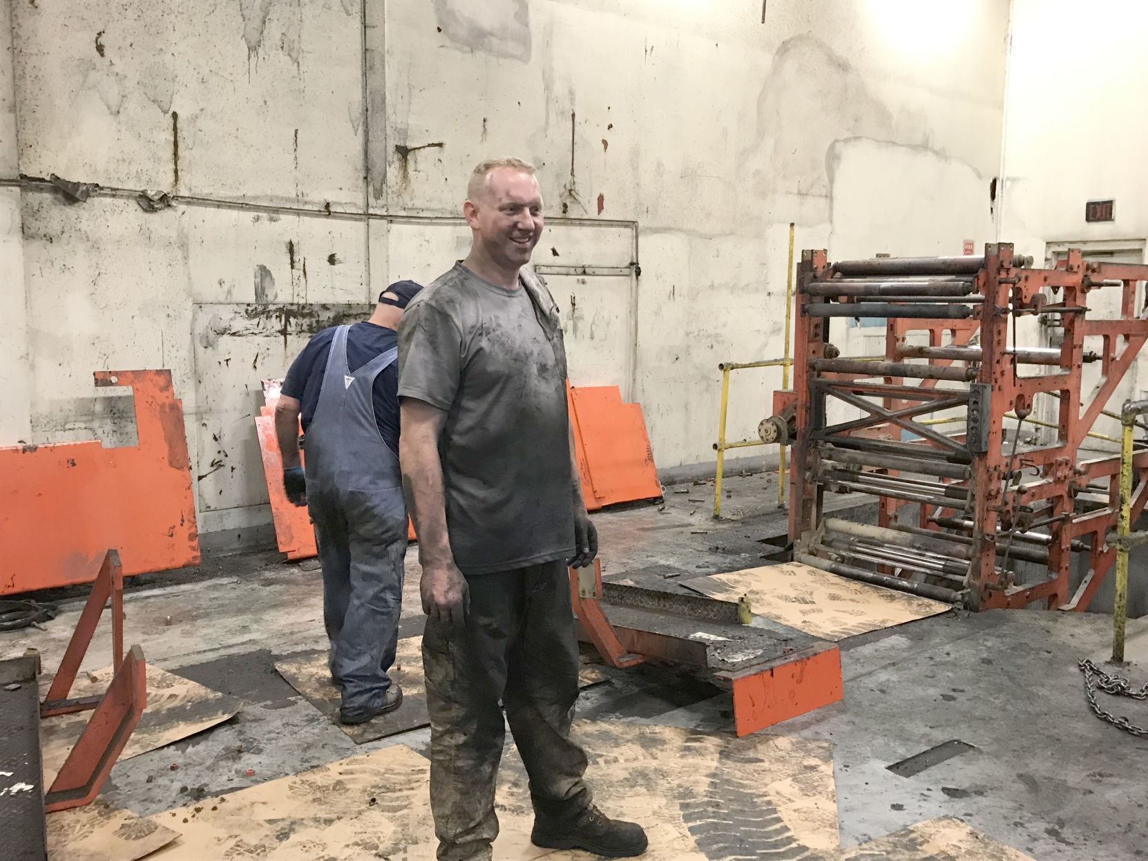 Press removal